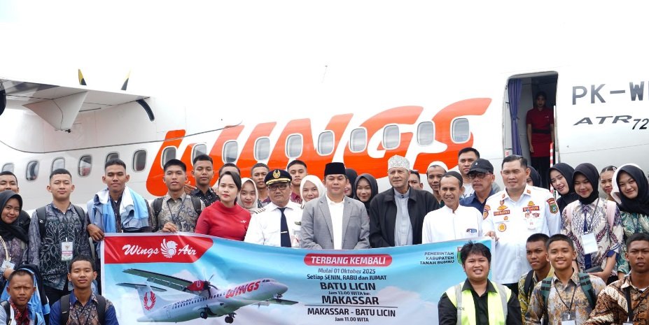 Batulicin–Makassar Terbang Perdana, Tiket Laris Terjual